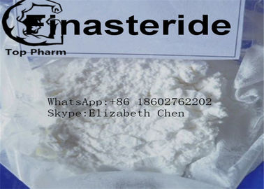 CAS 98319-26-7 Erkek Geliştirme Steroidleri Farmasötik Madde Finasterid API beyaz toz