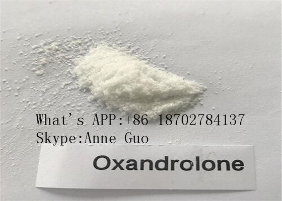 CAS 53-39-4 Oxandrolone Anavar %99 Saflıkta Beyaz Toz C19H30O3