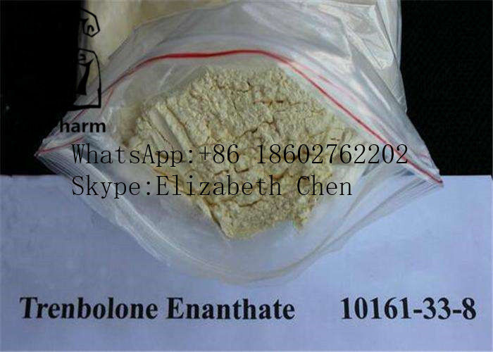 CAS 10161-33-8 Trenbolone Enanthate / Parabol Oluşturan Kas Steroidleri Trenbolone Asetat Sarı Toz %99 saflık