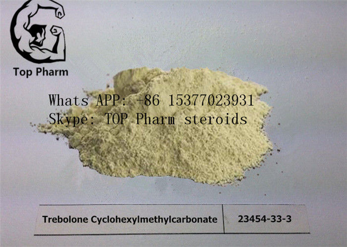 CAS 23454-33-3 Kütle Kasları tozu İçin Trenbolone Hexahydrobenzyl Carbonate