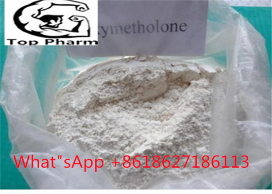 Oxymetholone(Anadrol) CAS NO.:434-07-1 Beyaz Toz kilo alımı ve kas büyümesi